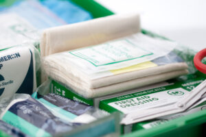 first aid kit first aid training courses